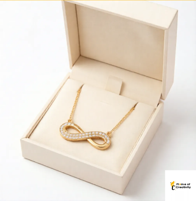 Infinite Love Necklace | Cubic Zirconia Infinity Pendant