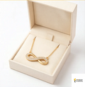 Infinite Love Necklace | Cubic Zirconia Infinity Pendant